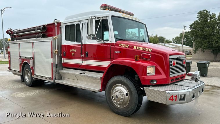 image for item NX9737 1999 Freightliner FL106  pumper fire truck
