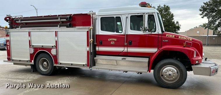image for item NX9737 1999 Freightliner FL106  pumper fire truck