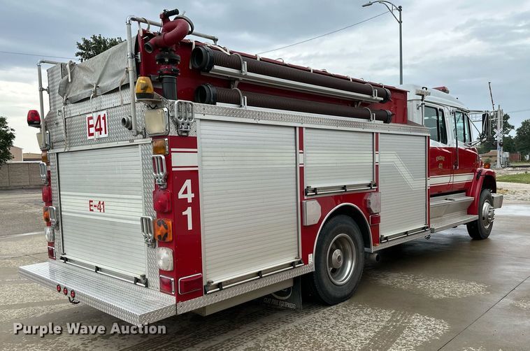 image for item NX9737 1999 Freightliner FL106  pumper fire truck