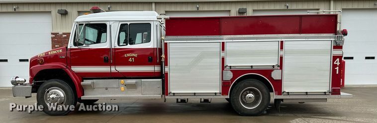 image for item NX9737 1999 Freightliner FL106  pumper fire truck