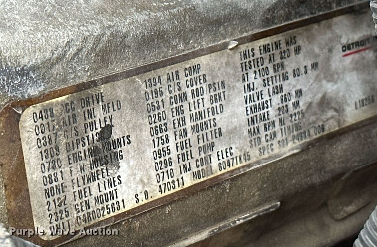 image for item NX9737 1999 Freightliner FL106  pumper fire truck