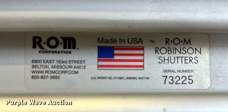 image for item NX9744 (2) R-O-M Robinson Shutters toolboxes