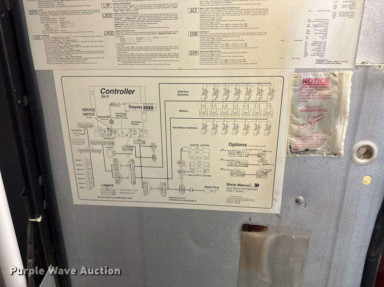 image for item OC9492 (2) vending machines