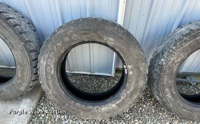 image for item OF9035 (4) Goodyear 8R19.5 tires