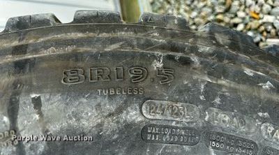 image for item OF9035 (4) Goodyear 8R19.5 tires