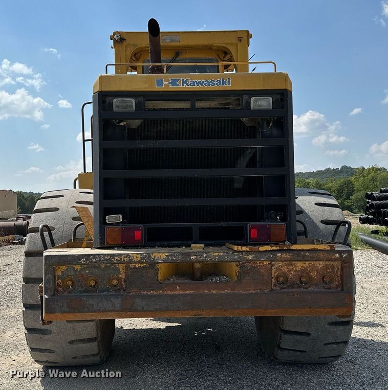 image for item OG9161 1996 Kawasaki  95Z III wheel loader