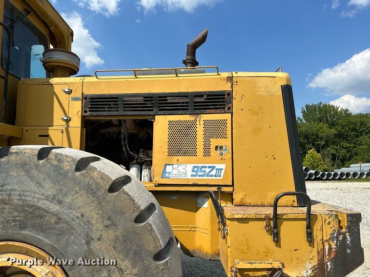 image for item OG9161 1996 Kawasaki  95Z III wheel loader