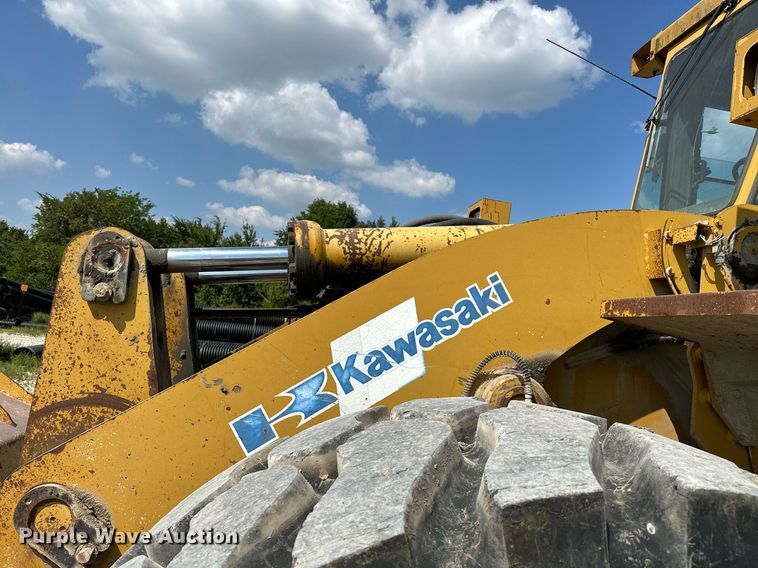 image for item OG9161 1996 Kawasaki  95Z III wheel loader