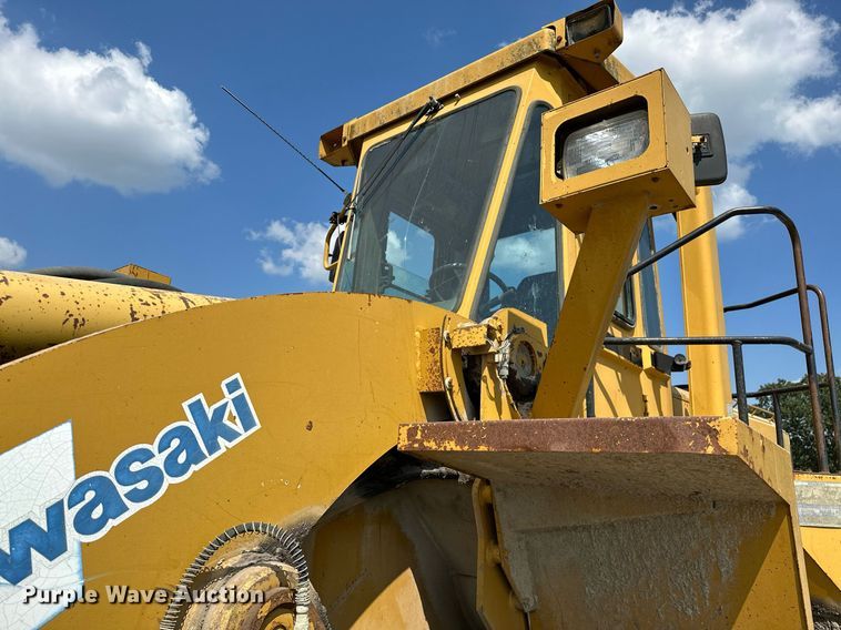 image for item OG9161 1996 Kawasaki  95Z III wheel loader