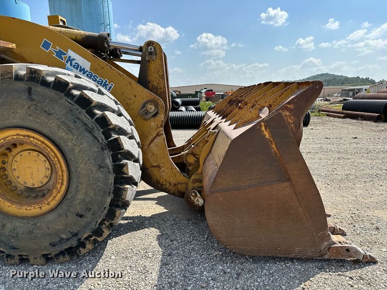 image for item OG9161 1996 Kawasaki  95Z III wheel loader