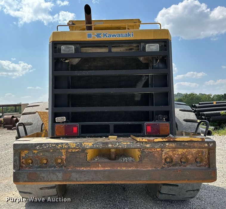 image for item OG9161 1996 Kawasaki  95Z III wheel loader