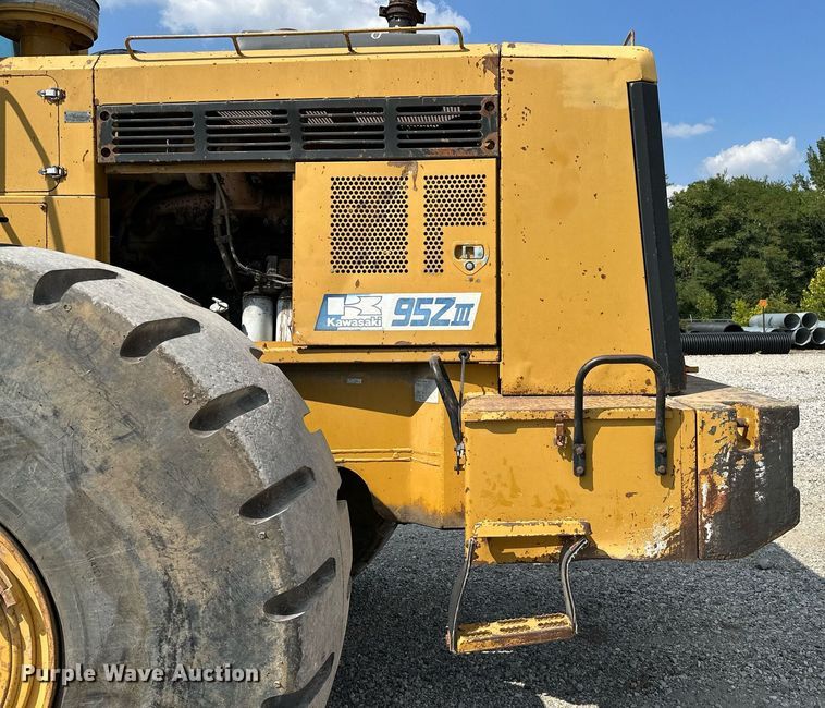 image for item OG9161 1996 Kawasaki  95Z III wheel loader