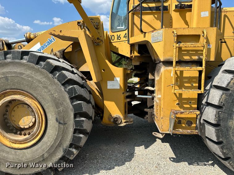 image for item OG9161 1996 Kawasaki  95Z III wheel loader