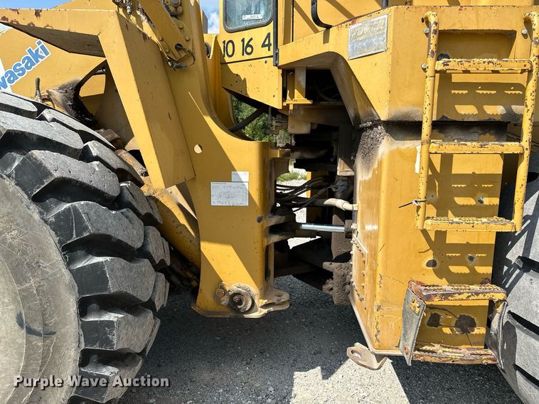 image for item OG9161 1996 Kawasaki  95Z III wheel loader