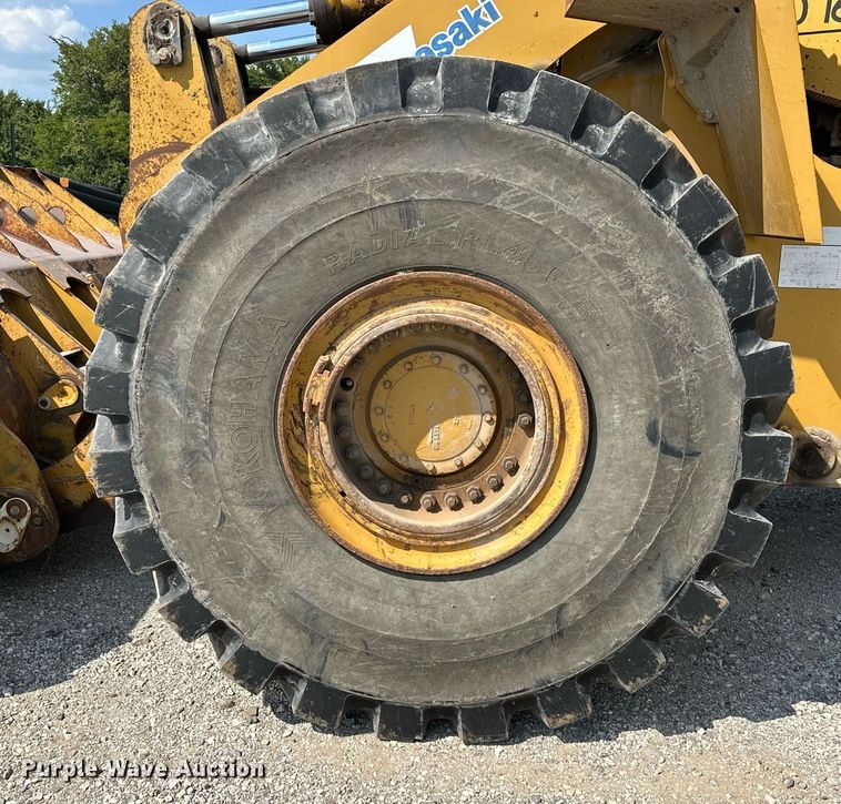 image for item OG9161 1996 Kawasaki  95Z III wheel loader