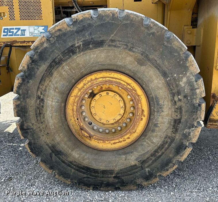 image for item OG9161 1996 Kawasaki  95Z III wheel loader