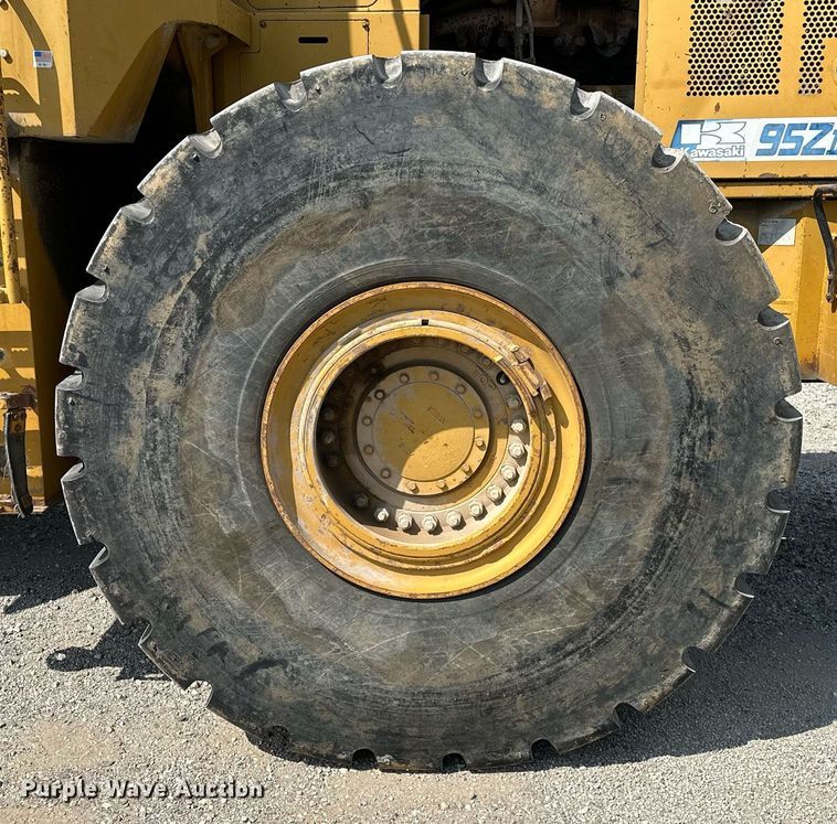 image for item OG9161 1996 Kawasaki  95Z III wheel loader