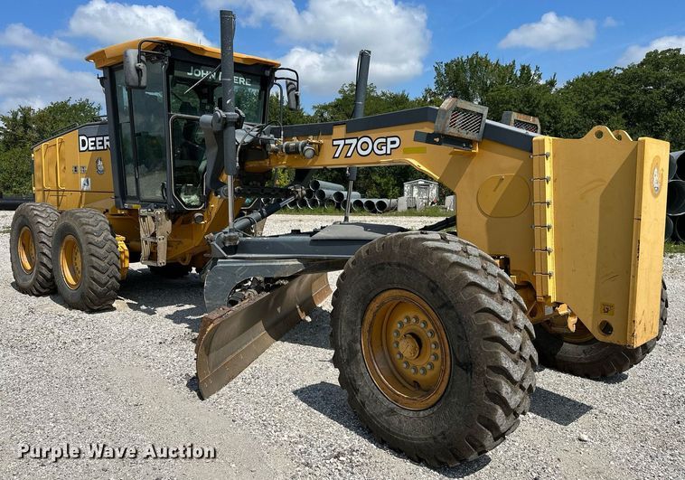image for item OG9165 2012 John Deere 770 GP  motor grader