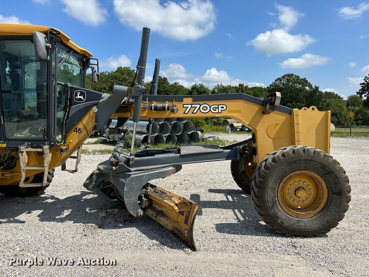 image for item OG9165 2012 John Deere 770 GP  motor grader