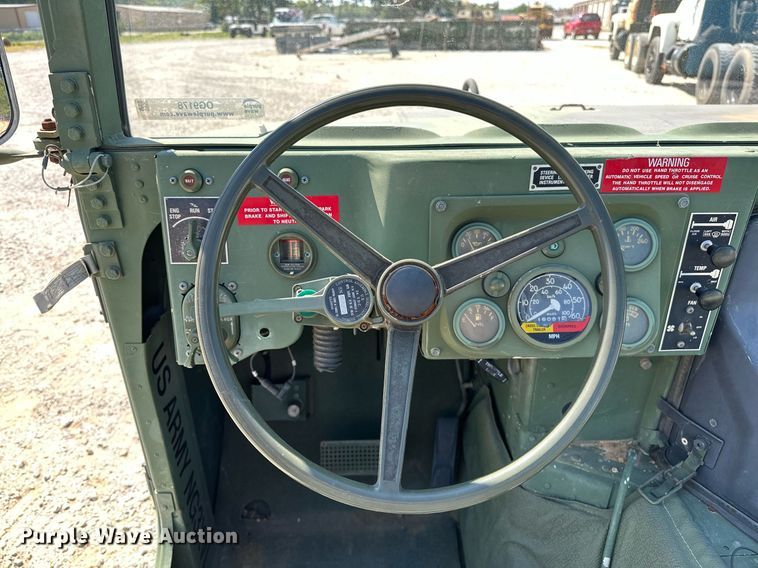 image for item OG9178 1992 Am General M998  SUV