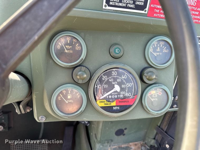 image for item OG9178 1992 Am General M998  SUV