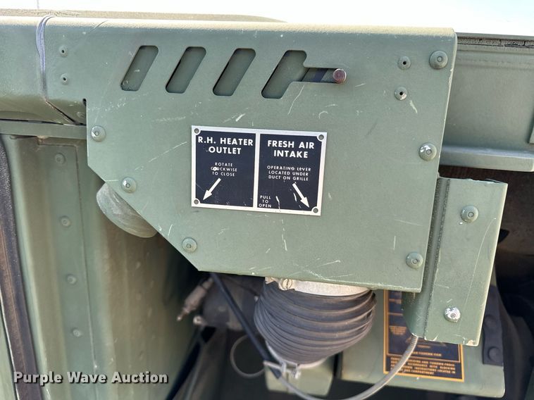 image for item OG9178 1992 Am General M998  SUV