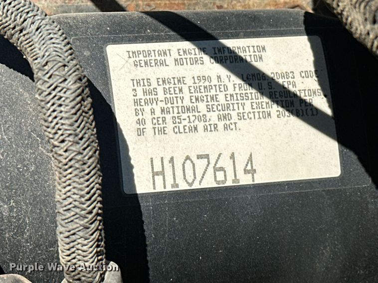 image for item OG9178 1992 Am General M998  SUV