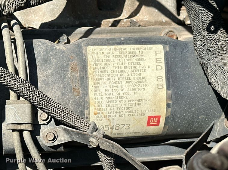 image for item OG9179 1989 Am General M998  SUV