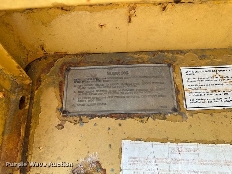 image for item OG9184 1974 Caterpillar 613  grid roller