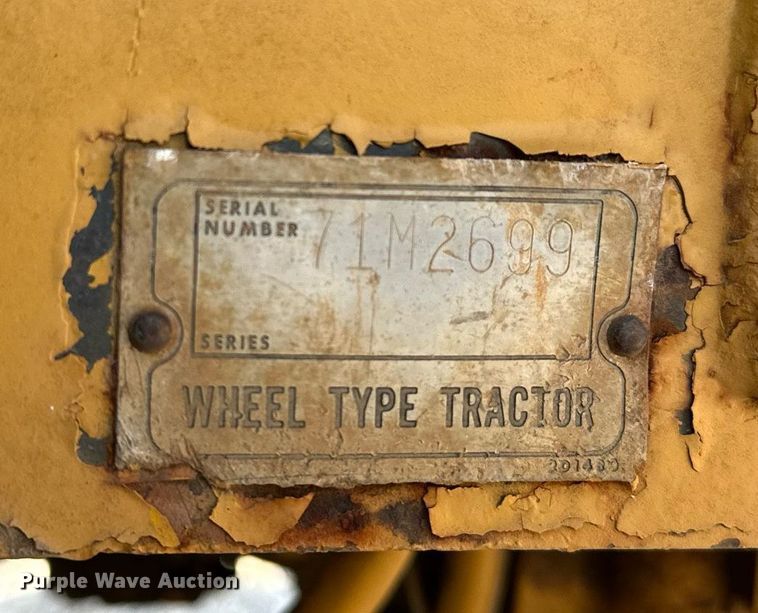 image for item OG9184 1974 Caterpillar 613  grid roller