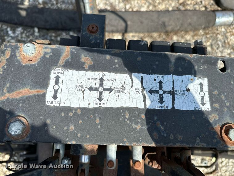 image for item OG9195 Kelley B10  backhoe attachment