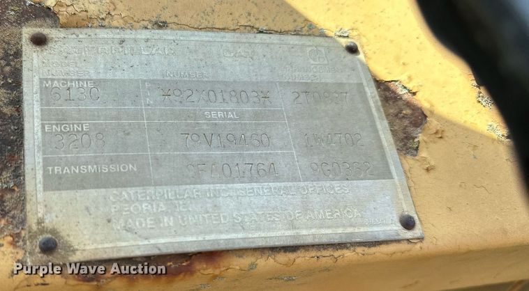 image for item OG9214 Caterpillar 613C  grid roller