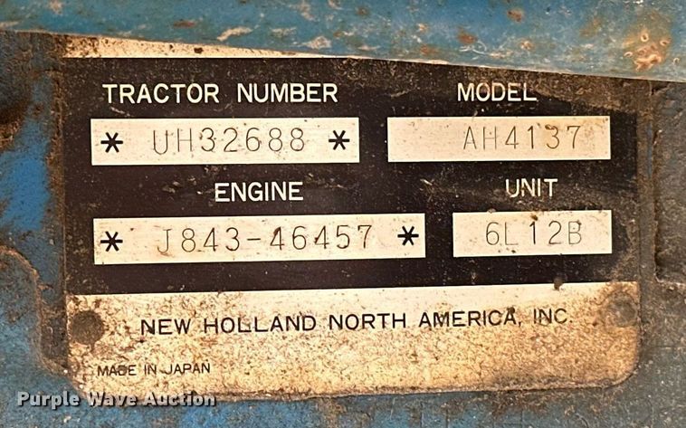 image for item OG9220 New Holland 7308  tractor