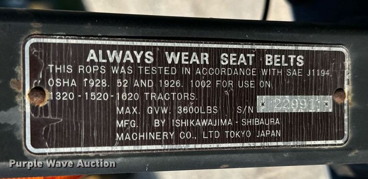 image for item OG9220 New Holland 7308  tractor