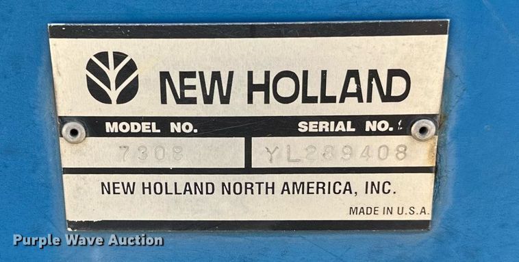 image for item OG9220 New Holland 7308  tractor
