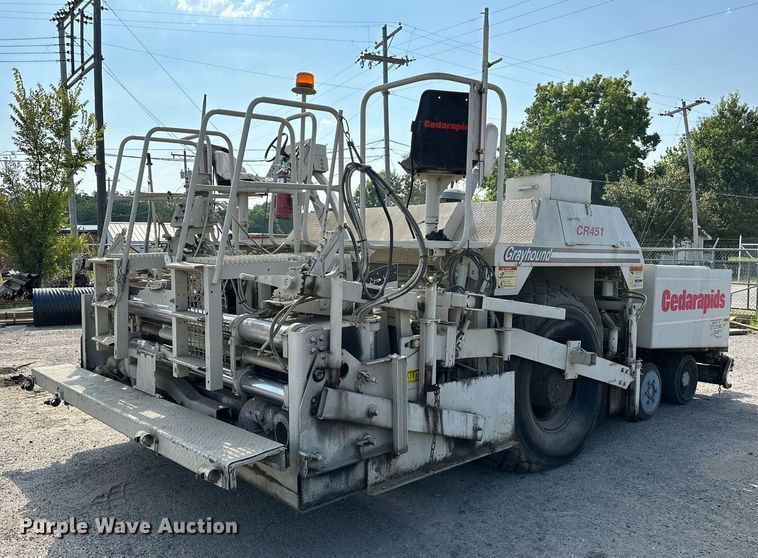 image for item OG9225 1993 Cedarapids CR451  paver
