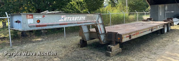 image for item OG9227 1994 Interstate 50LB  equipment trailer