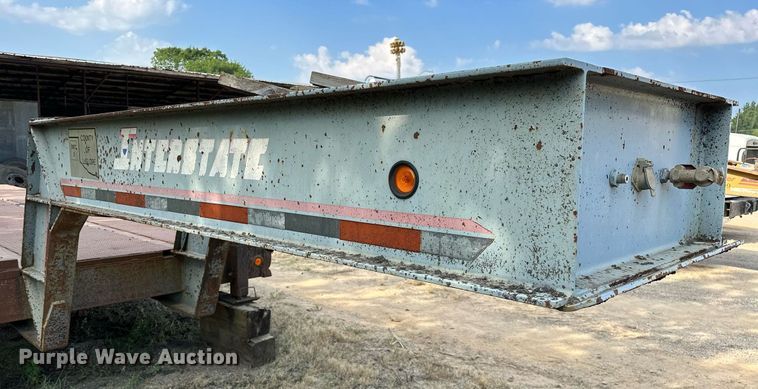 image for item OG9227 1994 Interstate 50LB  equipment trailer