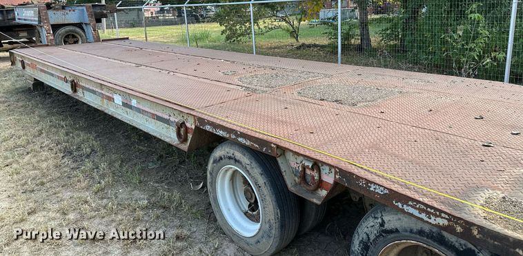 image for item OG9227 1994 Interstate 50LB  equipment trailer