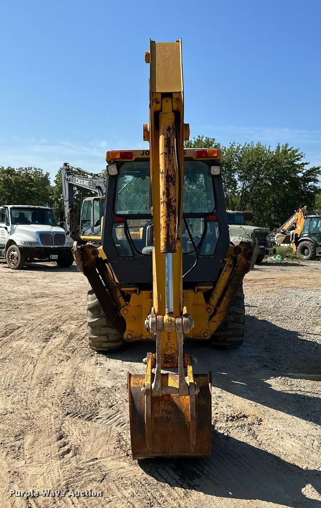 image for item OG9257 1990 John Deere 310C  backhoe