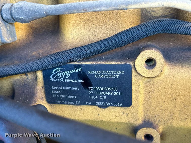 image for item OG9257 1990 John Deere 310C  backhoe