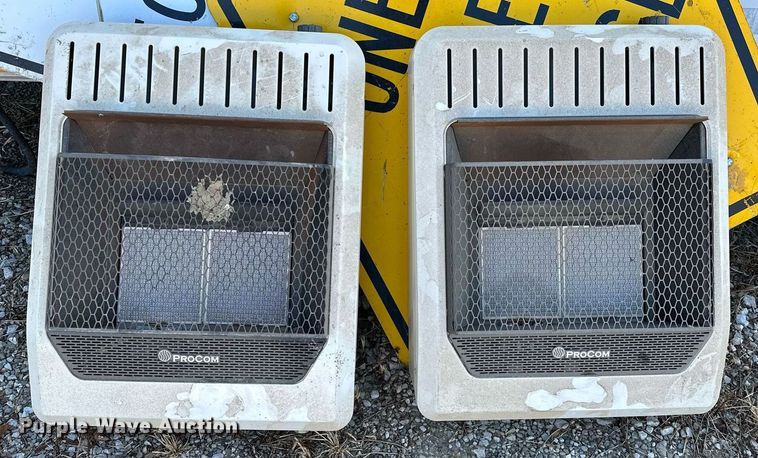 image for item OG9277 (2) Procom MG1TIR heaters