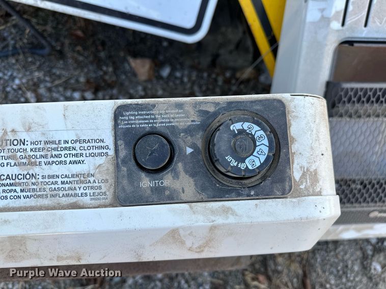 image for item OG9277 (2) Procom MG1TIR heaters