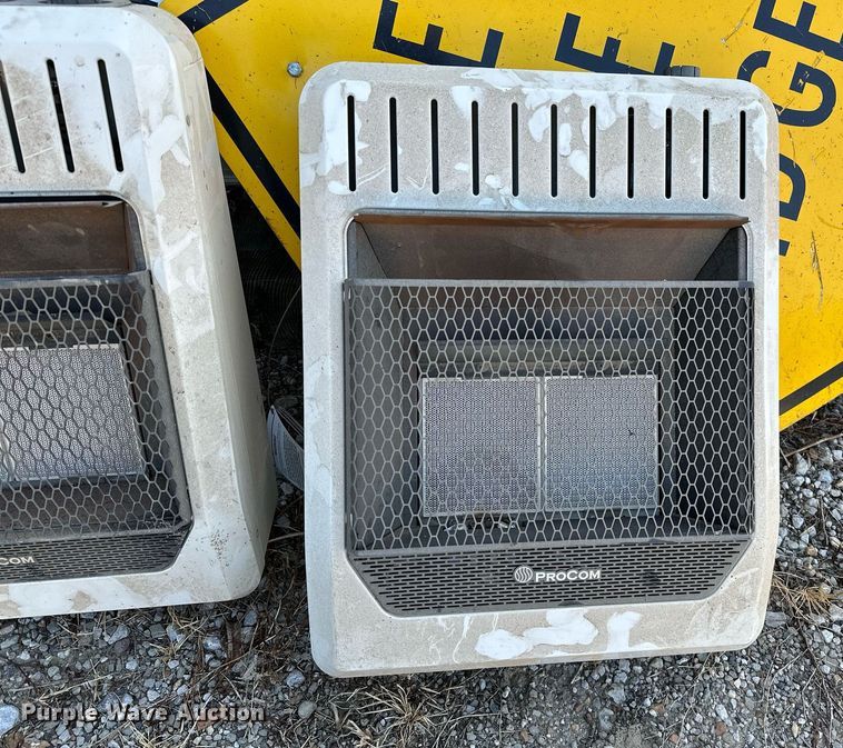 image for item OG9277 (2) Procom MG1TIR heaters