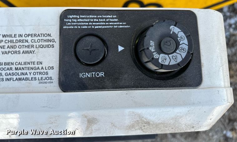 image for item OG9277 (2) Procom MG1TIR heaters