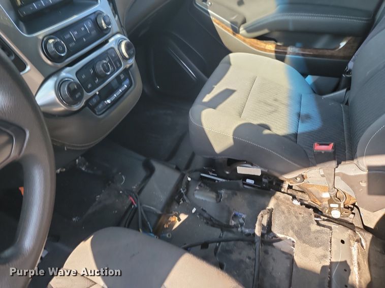 image for item OG9357 2015 Chevrolet Tahoe Police  SUV