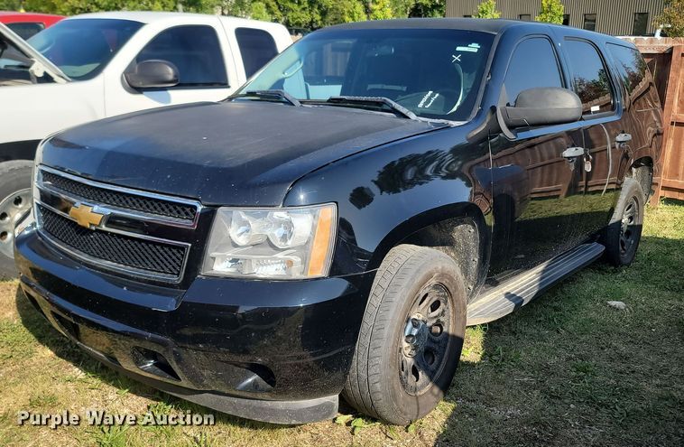 image for item OG9360 2013 Chevrolet Tahoe Police  SUV