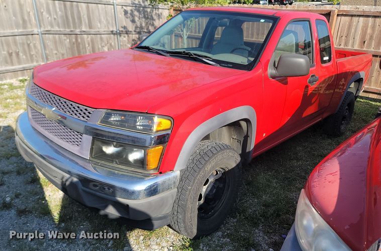 image for item OG9364 2007 Chevrolet Colorado  Ext. Cab pickup truck