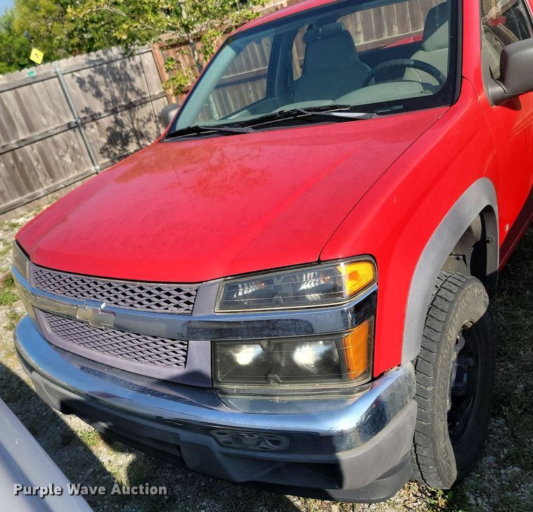 image for item OG9364 2007 Chevrolet Colorado  Ext. Cab pickup truck