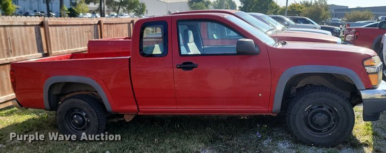 image for item OG9364 2007 Chevrolet Colorado  Ext. Cab pickup truck